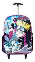 Mochila Naruto Boruto Juvenil Rodinhas Escolar Original