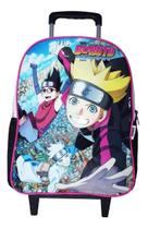 Mochila Naruto Boruto Rodinhas Oficial Masculina Grande Top