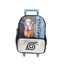 Mochila Naruto com Rodas Oficial Pacific com Base Reforçada
