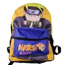 Mochila Naruto Shippuden Sasuke Kakashi Bolsa Escolar M408 BM - Belos Persona Mochila