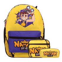 Mochila Natan Por Aí c/ Lancheira e Estojo - Toys 2U