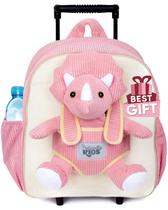 Mochila Naturally KIDS Dinosaur com bicho de pelúcia de 4 a 8 anos Mochila Naturally KIDS Dinosaur com bicho de pelúcia de 4 a 8 anos