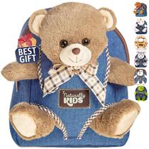 Mochila Naturally KIDS Teddy Bear para crianças de 3 a 5 anos
