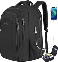 Mochila Naukay extra grande para homens, laptop de 17,3 polegadas, resistente à água