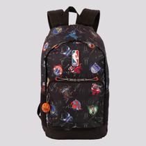 Mochila NBA Graffiti Basic Preto