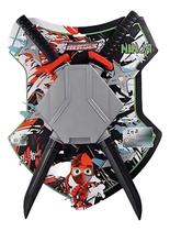 Mochila Ninja Com 2 Espadas De Plástico E Shuriken De Papel