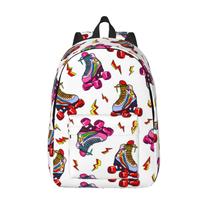 Mochila NOKOER Color Roller Skates Print, mochila casual