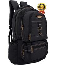 Mochila Notebook 15.6 Lona Fundo Expansível Camping Dl0775