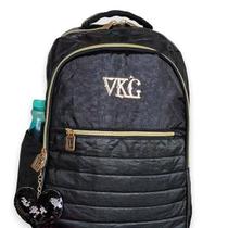 Mochila Notebook 15 Feminina Escolar M3987 Preta Metalizada Mochila Notebook 15 Feminina Escolar M3987 Preta Metalizada