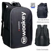 Mochila Notebook 17 Polegadas Com Capa Chuva WU59