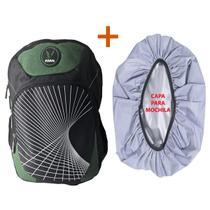 Mochila Notebook Até 17 Polegadas + Capa Pra Mochila T304