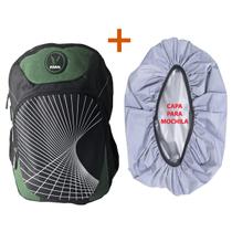 Mochila Notebook Até 17 Polegadas + Capa Pra Mochila T304