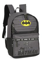 Mochila Notebook Batman Homem Morcego Cinza Original Mochila Notebook Batman Homem Morcego Cinza Original