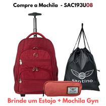 Mochila Notebook Corcovado Com Rodas Santino SAC193U SAE2U SAM13U