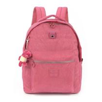 Mochila Notebook Crinkle Up4You Chaveiro Pelúcia Dino Vinho Vinho