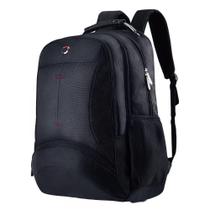 Mochila Notebook Esportiva Escolar Alça Cabo De Aço