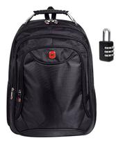 Mochila Notebook Executiva Swissland Com Cadeado Preta - YINS