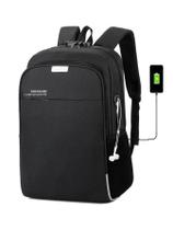 Mochila Notebook Impermeavel Com Usb Anti Furto Cadeado