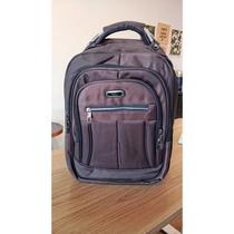 Mochila notebook marrom ayayi heloilson