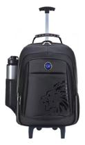Mochila Notebook Masculina Feminina Executiva Cor Preto com rodinha Mochila Notebook Masculina Feminina Executiva Cor Preto com rodinha