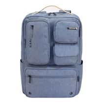 Mochila Notebook Pop Organizer by Santino Poliester Azul
