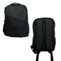 Mochila Notebook Resistente All Black Escola Faculdade Trabalho Durável Ideal para o dia a dia