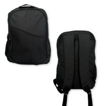 Mochila Notebook Resistente All Black Trabalho Faculdade Escolar