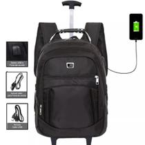 Mochila Notebook Rodinhas Carrinhos Viagem Faculdade Mochila Notebook Rodinhas Carrinhos Viagem Faculdade
