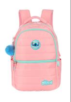 Mochila Notebook Stitch Disney Grande Reforçada Feminino