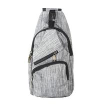 Mochila Nupouch Anti-Theft Daypack Crossbody Sling Grey Mochila Nupouch Anti-Theft Daypack Crossbody Sling Grey