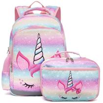 Mochila Octsky para meninas, pré-escolar, jardim de infância, unicórnio