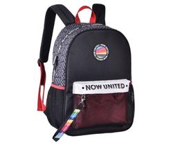 Mochila oficial now united com bolso telado nu4000