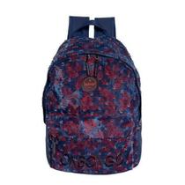 Mochila Onbongo Detalhe Vermelho Escolar Trabalho