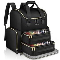 Mochila organizadora de esmaltes YOREPEK extra grande