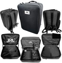 Mochila Organizadora Para Equipamentos De Barbeiro JRL Original Com 3 Compartimentos e Divisórias JRL HP25035 Mochila Organizadora Para Equipamentos De Barbeiro JRL Original Com 3 Compartimentos e Divisórias JRL HP25035