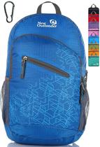 Mochila Outlander Plegable Portátil Ligera para Viaje Azul