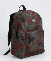 Mochila Overblack Tropical Costas Estampa Casual Juvenil