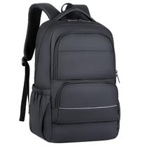 Mochila Oxford impermeável para homens para laptop de 16 polegadas preta