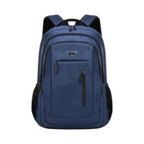 Mochila Oxford Preta De Grande Capacidade Para Homens E Mulheres, Para Laptop De 15.6 Polegadas,