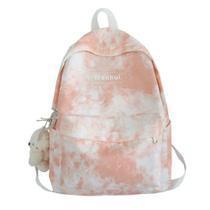 Mochila Oxford Tie-Dye de Grande Capacidade - Estilo Japonês e Coreano