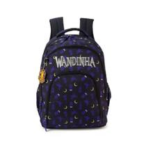 Mochila P/ Note Preta Up4you Wandinha - Luxcel