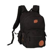 Mochila p/ Notebook em Canvas c/ 02 Divisões YES PRETO