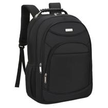 Mochila P/ Trabalho Alças Acolchoadas Executiva P/ Notebook 18" Reforçada - Black Lion - Yins