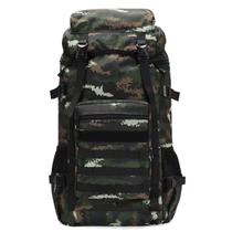 Mochila Para Acampamento Grande Cargueira Camuflada Trilha 70l