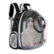 Mochila Para Cães E Gatos Transparente Com Bolha Acrílica