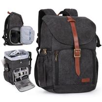 Mochila para câmera BAGSMART à prova d'água com compartimento para laptop