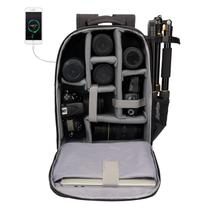 Mochila para câmera CADen D6 com compartimento para laptop 15.6