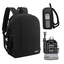 Mochila para Câmera Caden D6 Professional - Impermeável e Preta