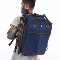 Mochila Para Câmera Photopro Style Azul