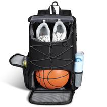 Mochila para equipamentos esportivos MoKo Basketball Soccer Black Mochila para equipamentos esportivos MoKo Basketball Soccer Black